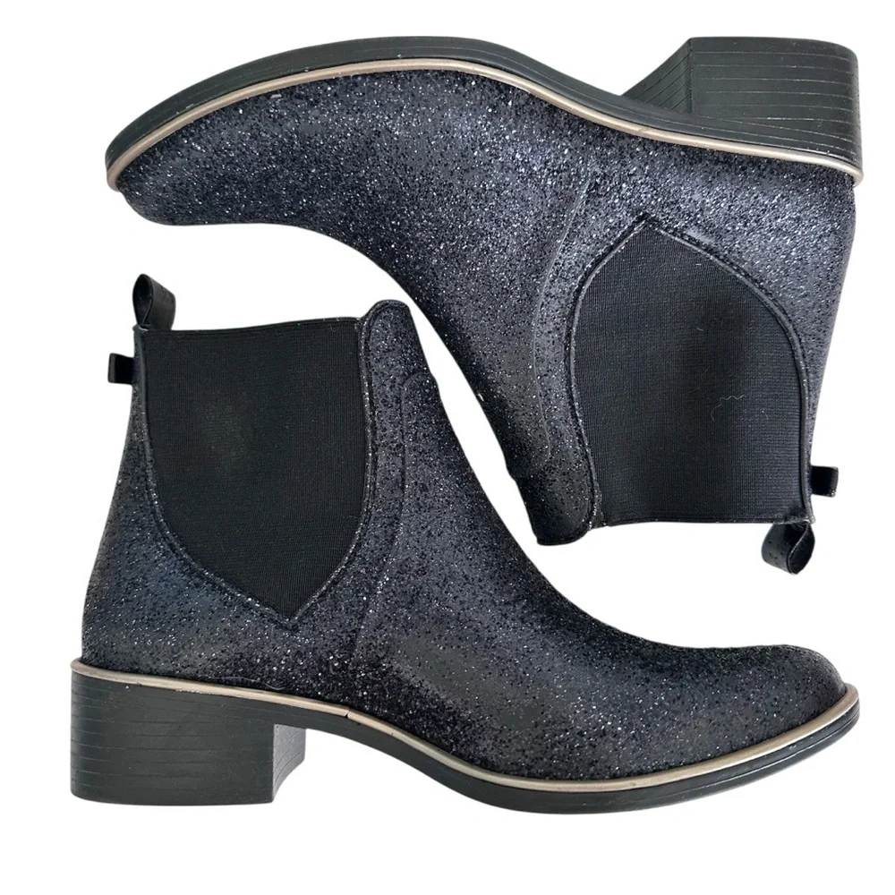 Kate Spade Sedgewick Glitter Ankle Booties Size 6 - 7